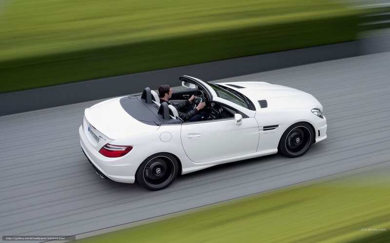 White Convertible Car — Dynamic, Photograph, Driver