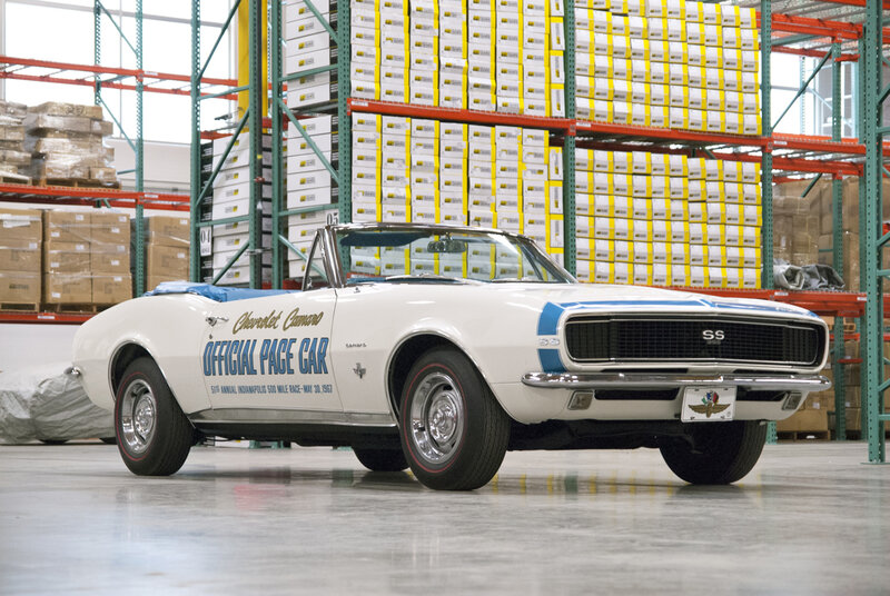 White Convertible Car — Neutral, Photograph, Warehouse