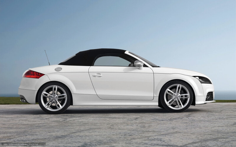 White Convertible Car — Serene, Afternoon, Photograph, Sky, Road