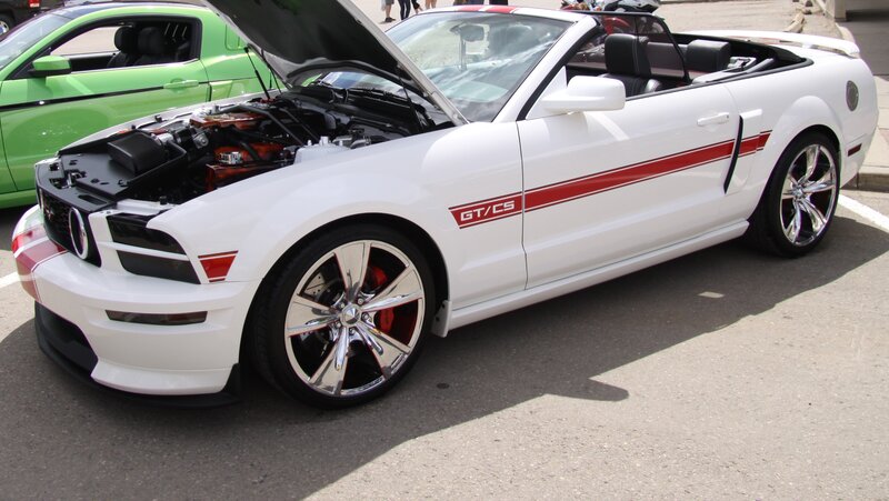 White Convertible Car — Showcase