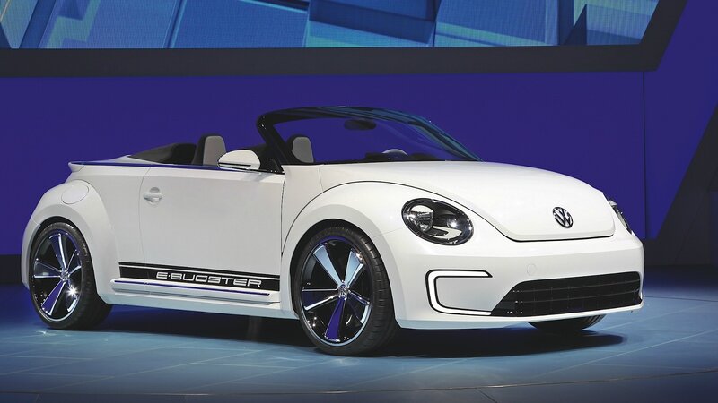 White Convertible Car — Showroom, Photograph, Stage