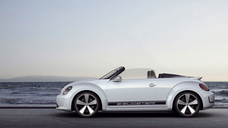 White Convertible Car — Silver, Serene