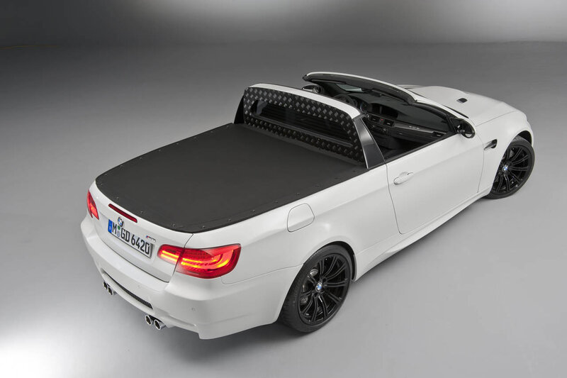 White Convertible Pickup — Neutral