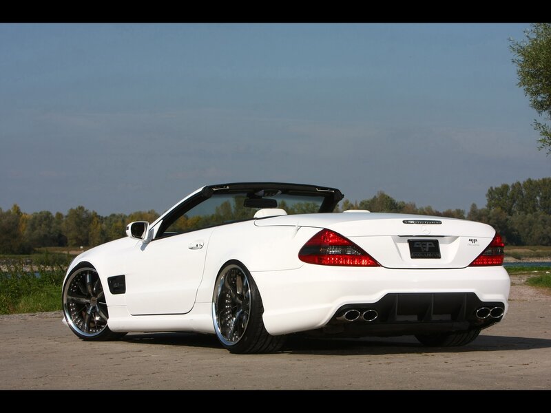 white convertible sports car