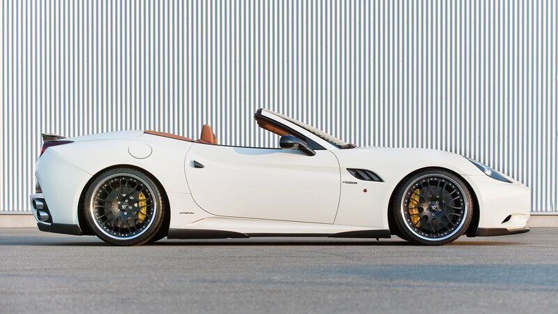 white convertible sports car