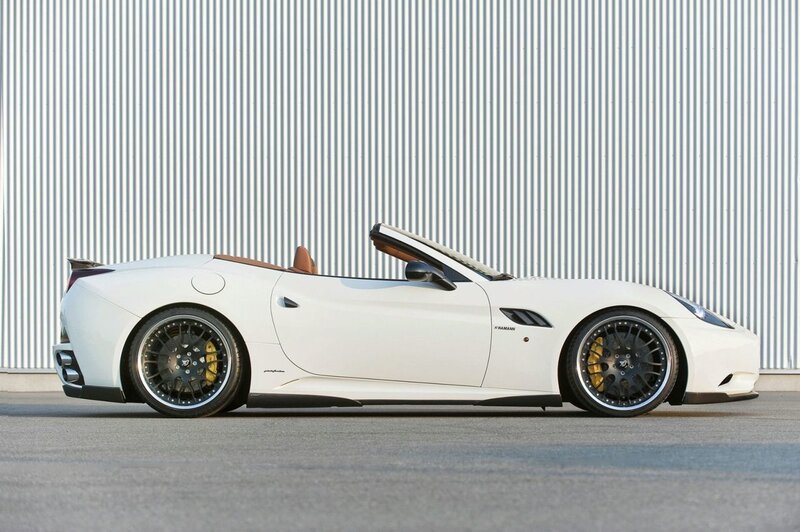 white convertible sports car