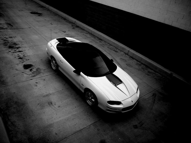 white convertible sports car