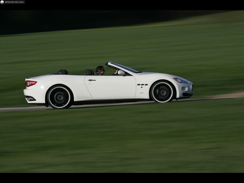 white convertible sports car