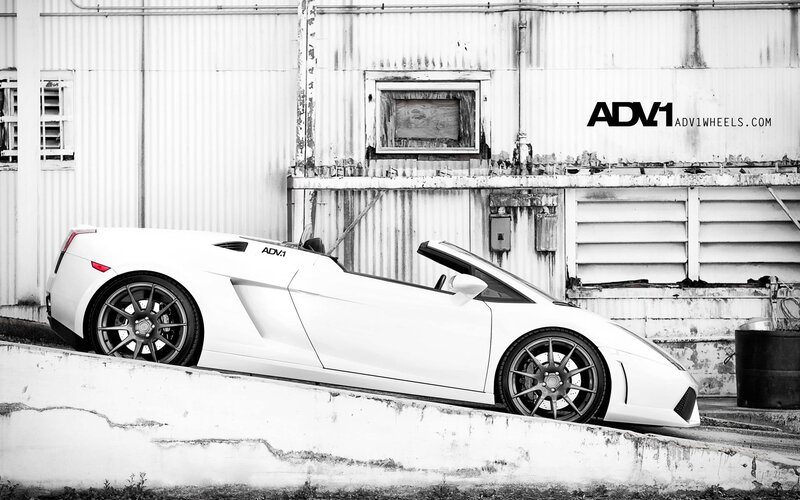 White Convertible Sports Car — Black, Dramatic