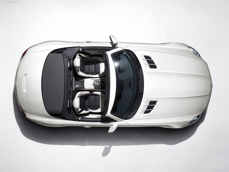 White Convertible Sports Car — Clean, Modern, Photograph, Car Interior