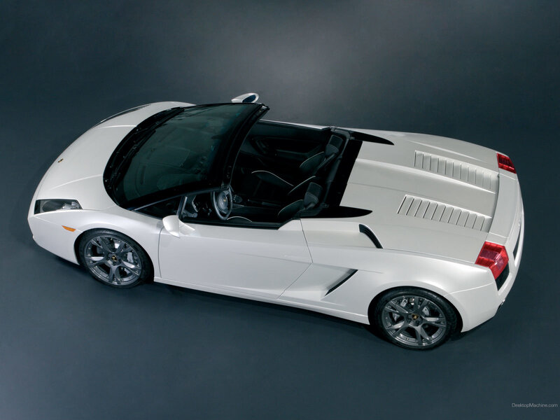 White Convertible Sports Car — Dramatic, Photograph, Targa Top, Wheels, Black