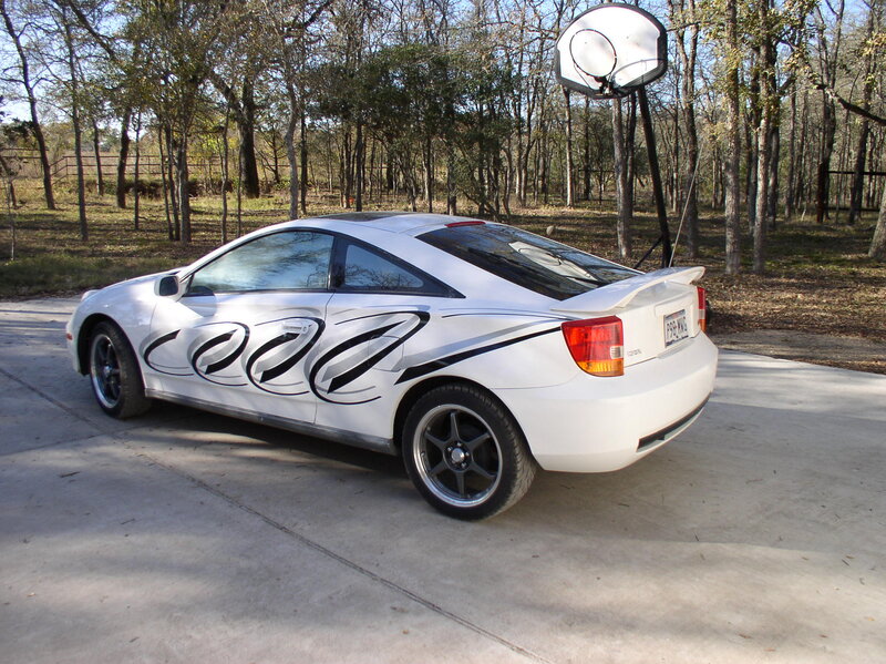 White Coupe Car — Calm