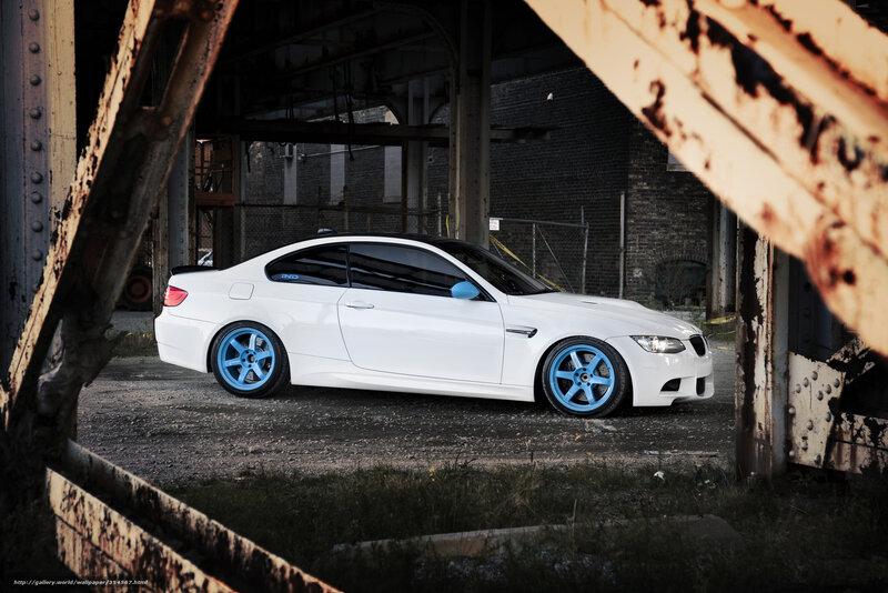 White Coupe Car — Dramatic, Photograph