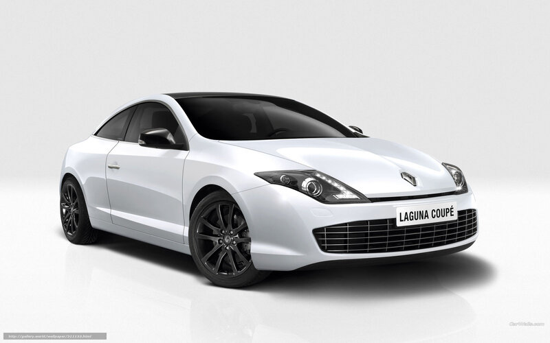 White Coupe Car — Neutral