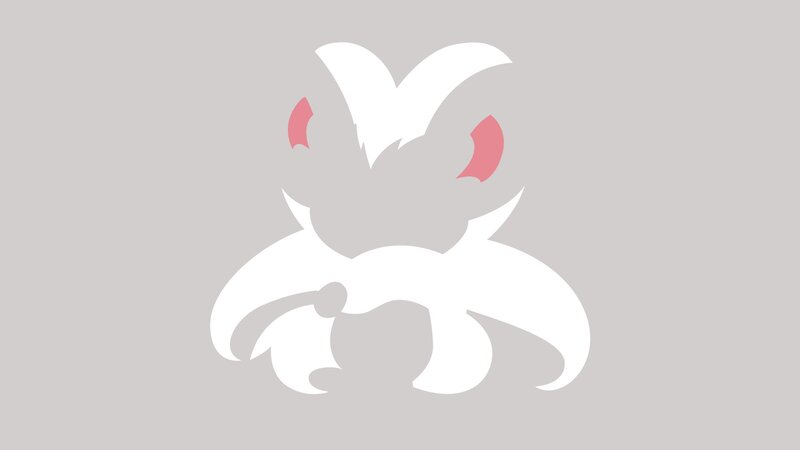 White Creature Silhouette
