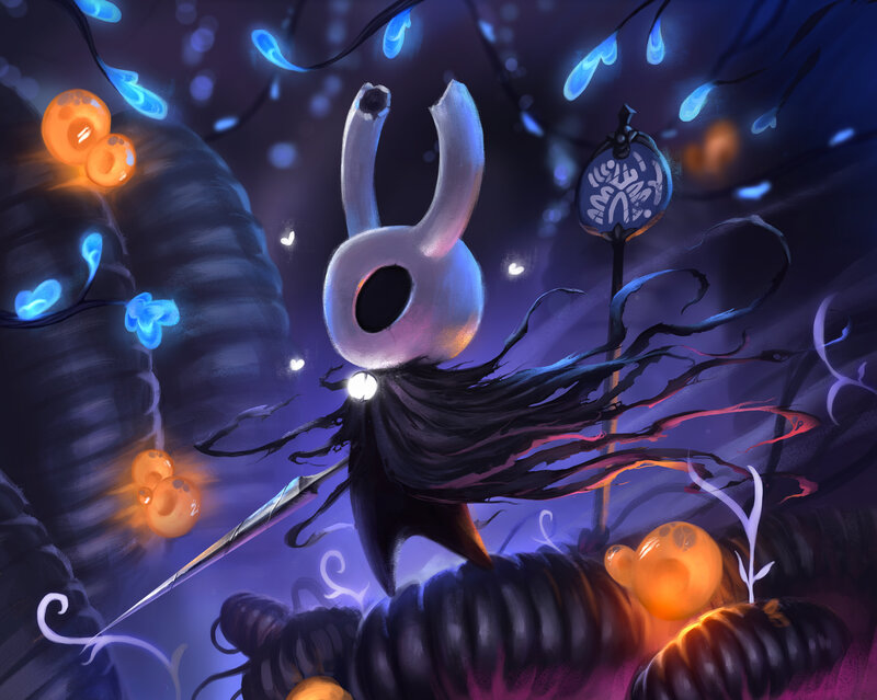 White Creature with Sword