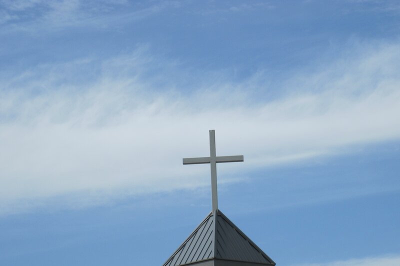White Cross on Steeple