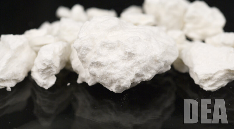 white crystalline substance