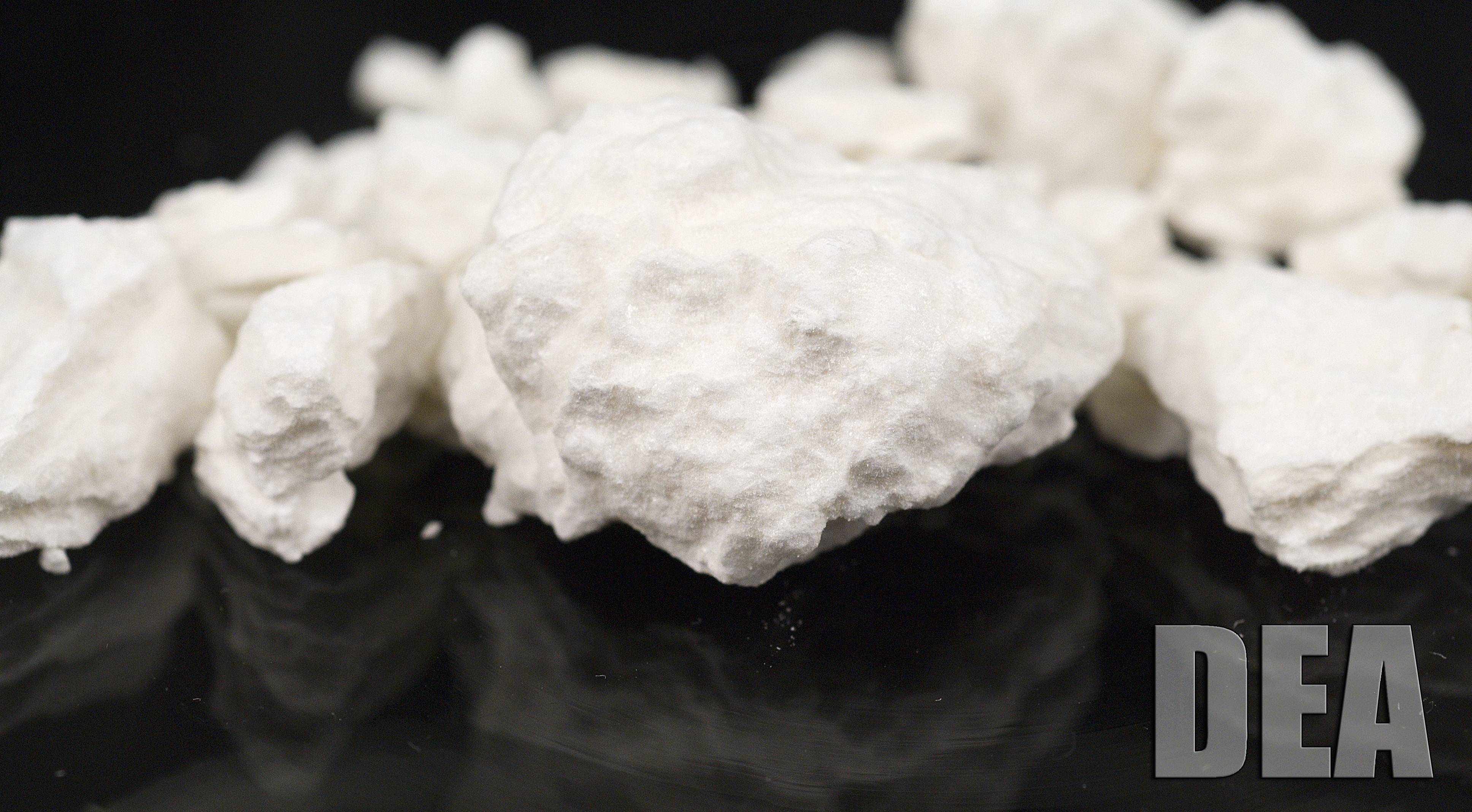 white crystalline substance