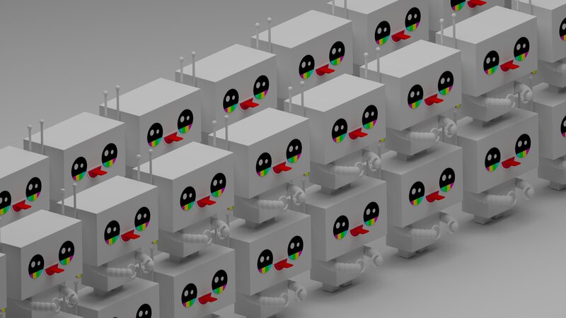 White Cube Robots