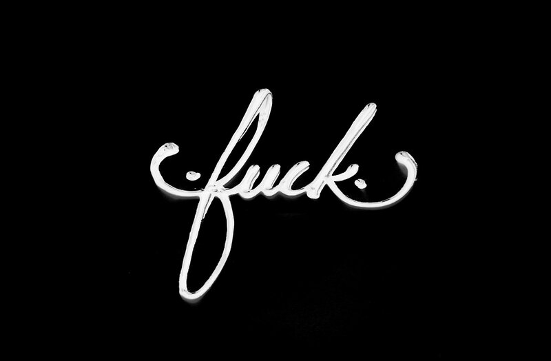 white cursive text on black background