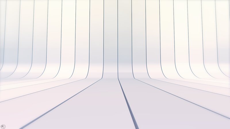 White Curved Corridor