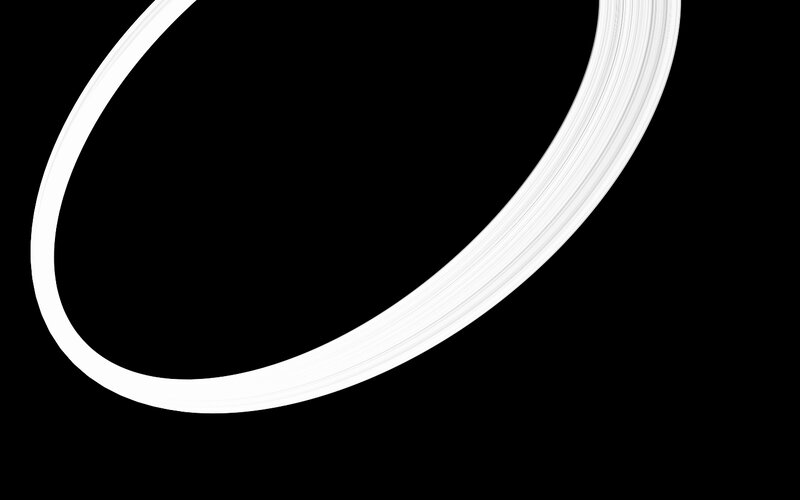 White Curved Lines — Minimalist