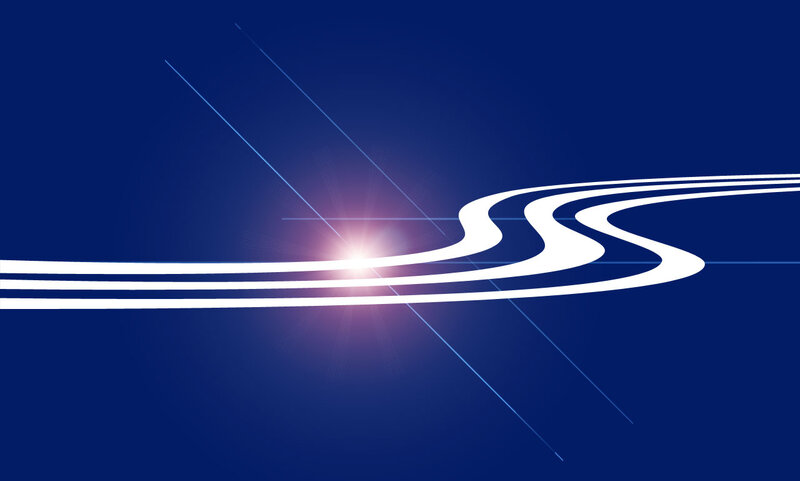 White Curved Lines