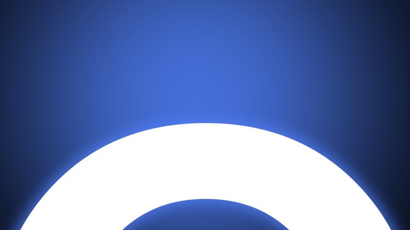 White Curved Shape