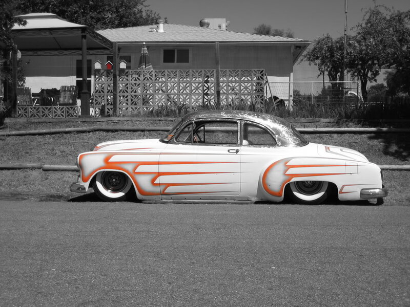 White Custom Car — Calm
