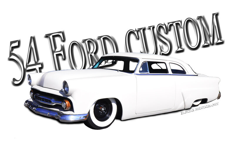 White Custom Car — Clean