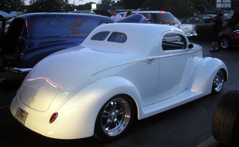 White Custom Coupe — Calm