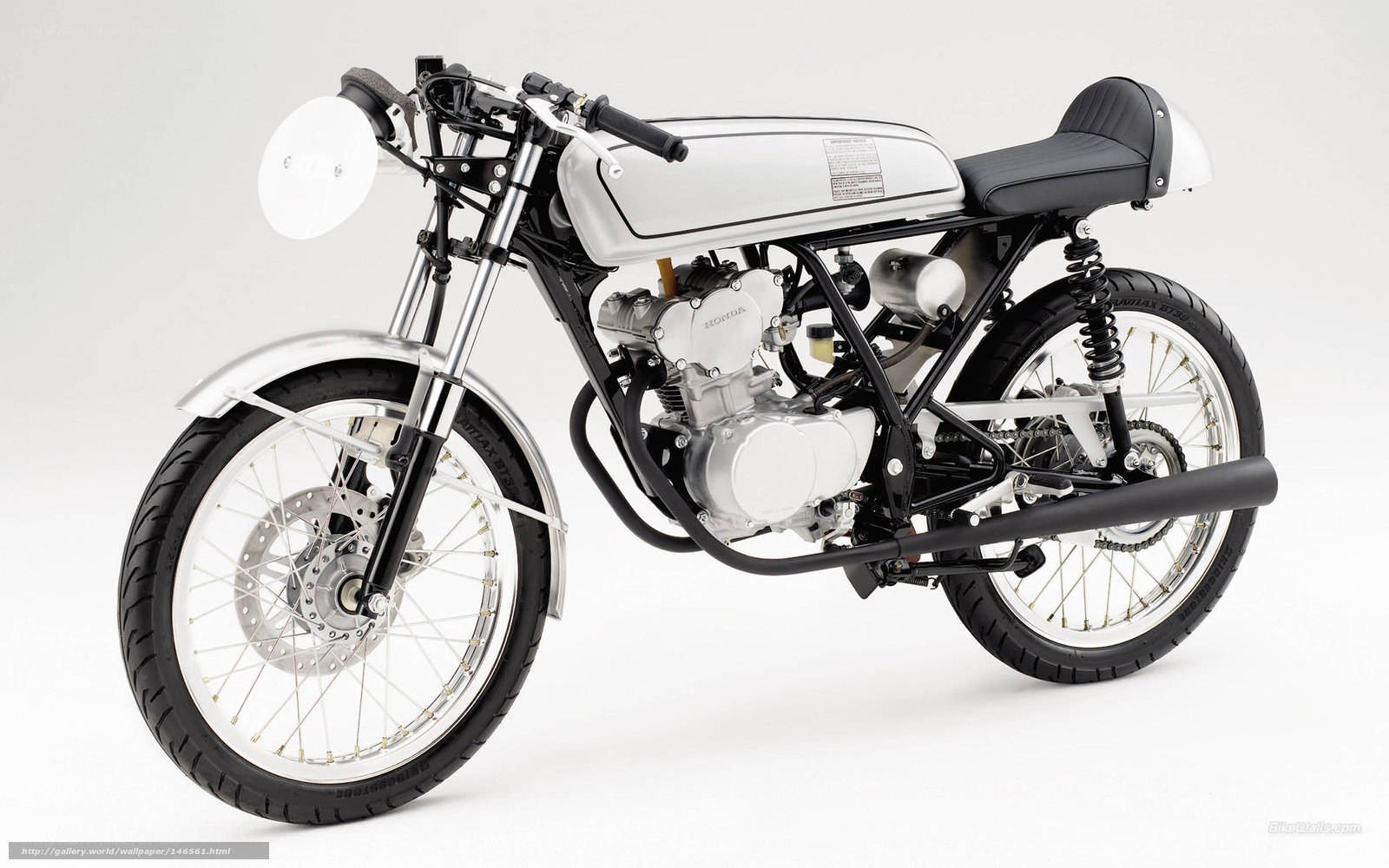 white custom motorcycle