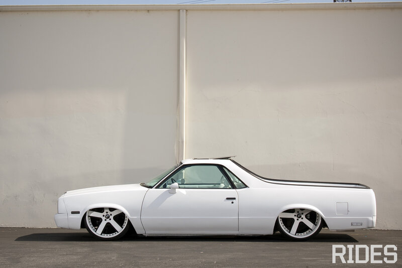 White Custom Pickup Truck — Neutral