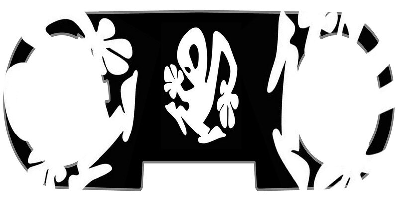 White Cutout Figures