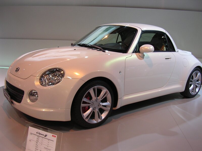 White Daihatsu Copen Z