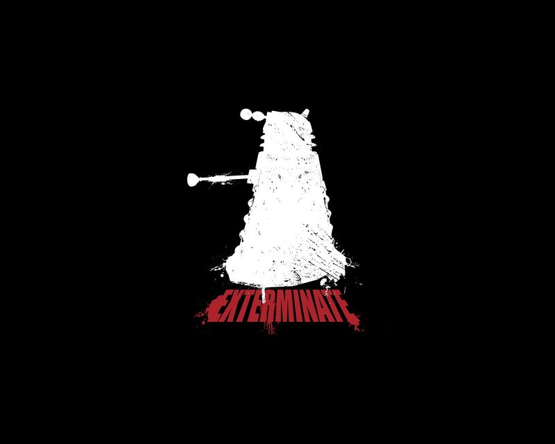 White Dalek Silhouette