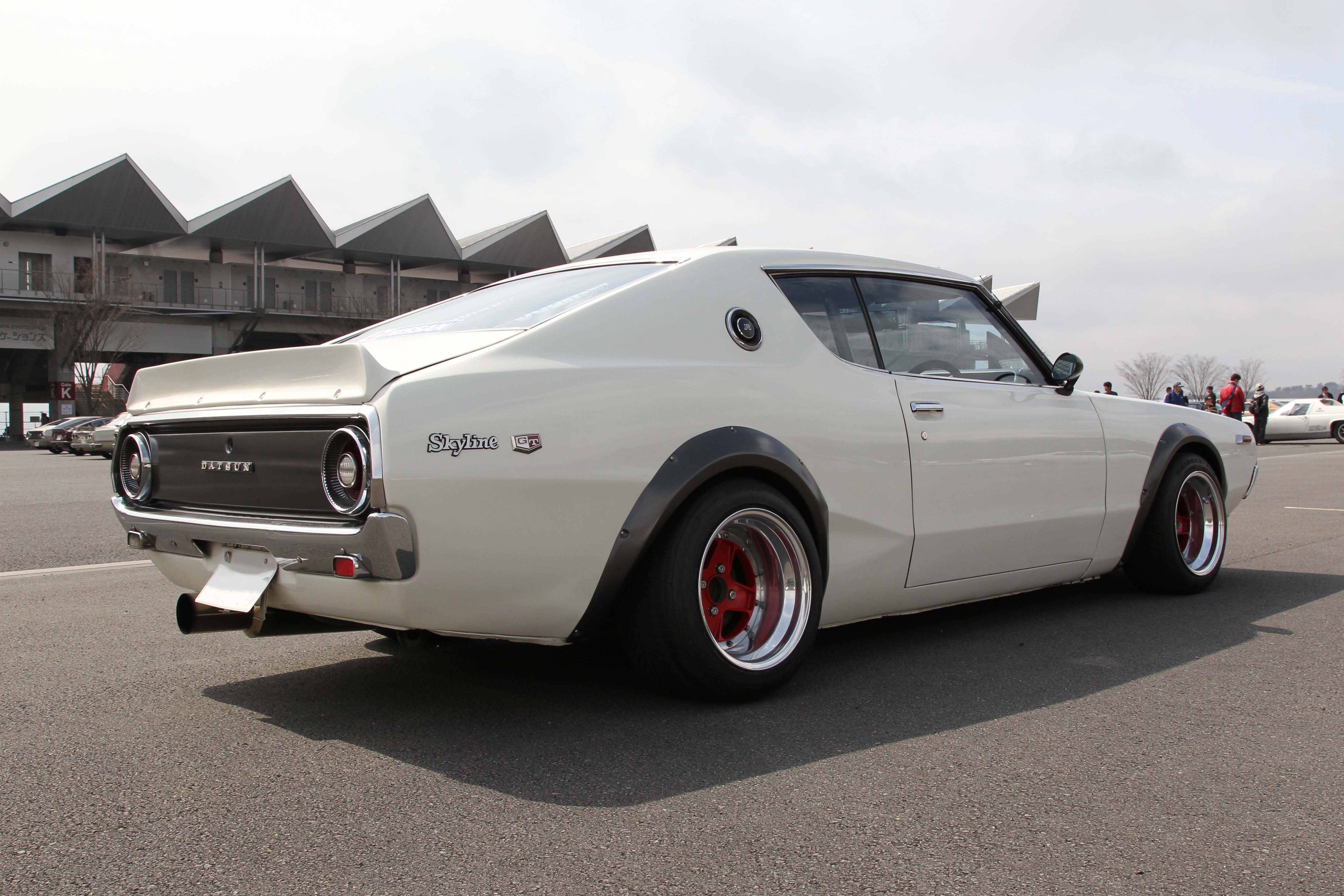 White Datsun Skyline GT-R