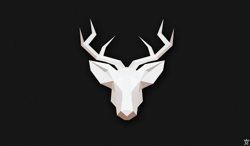 White Deer Head