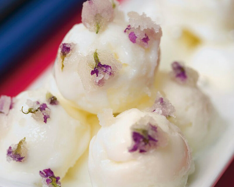 White Dessert Balls
