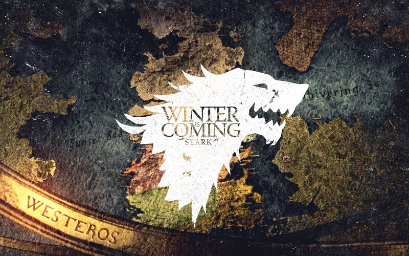 White Direwolf Sigil