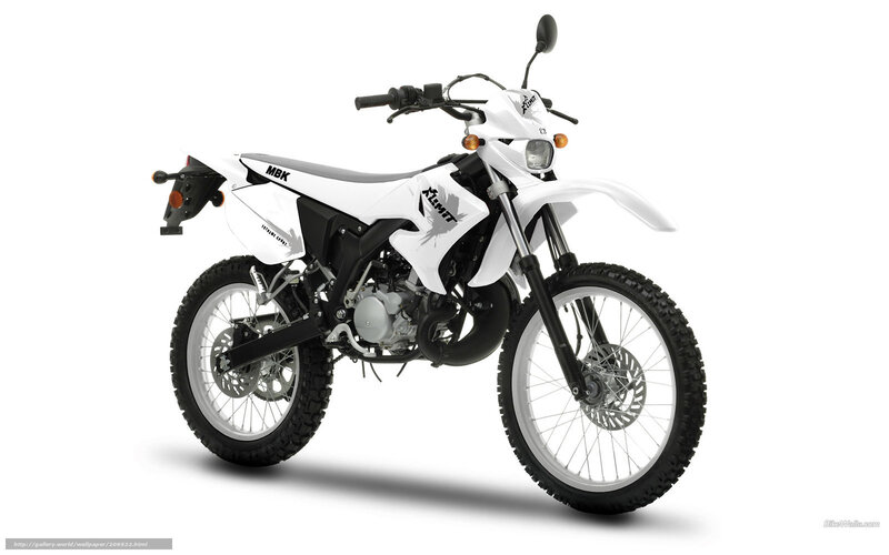 White Dirt Bike — Neutral, Photograph, Motorcycle, Seat, Wheels, Handlebars