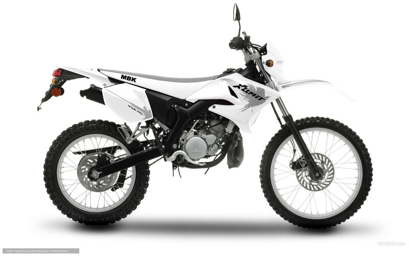 White Dirt Bike — Neutral, Photograph, Motorcycle, Wheel, Seat