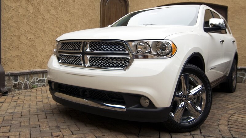 White Dodge Durango