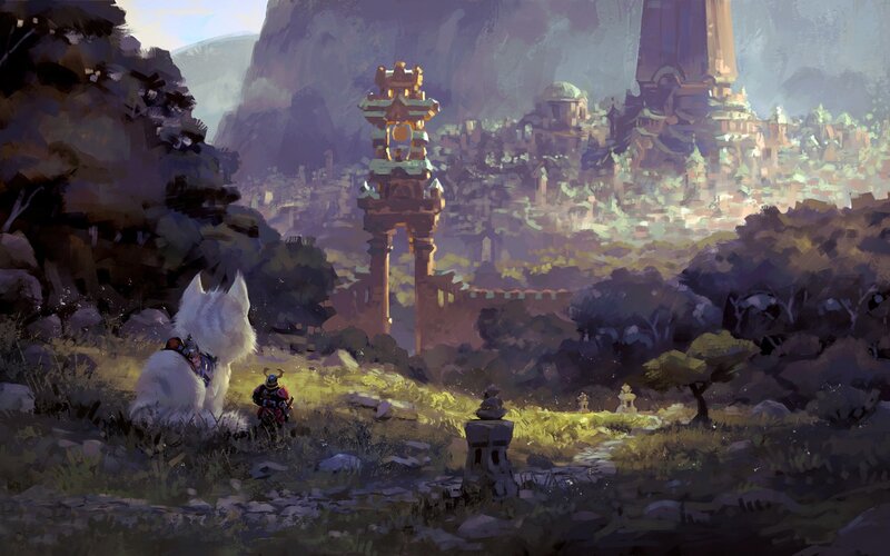 White Dog and Warrior