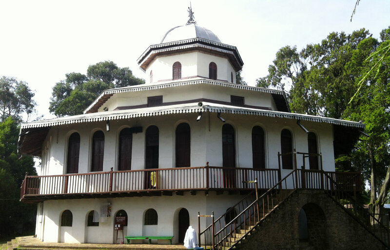 White Domed Building — Serene