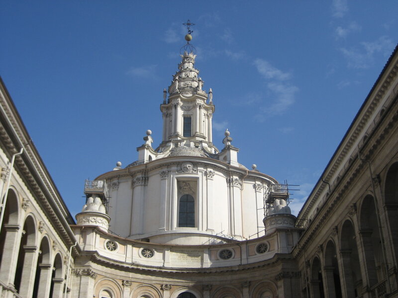 White Domed Building