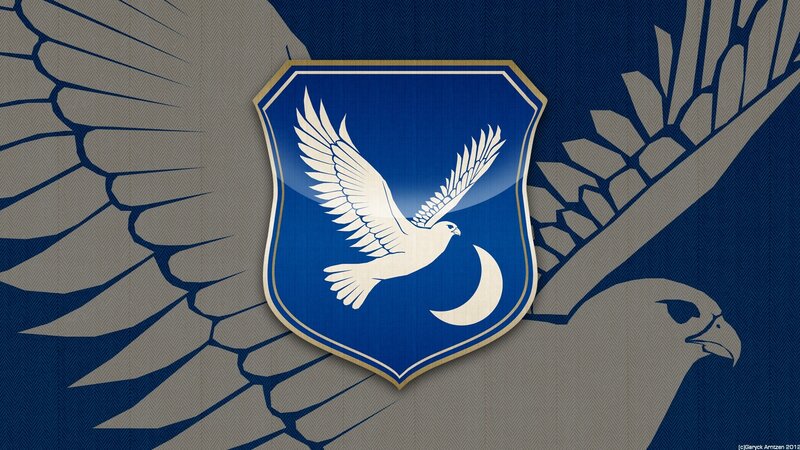 White Dove on Shield