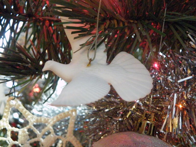 White Dove Ornament