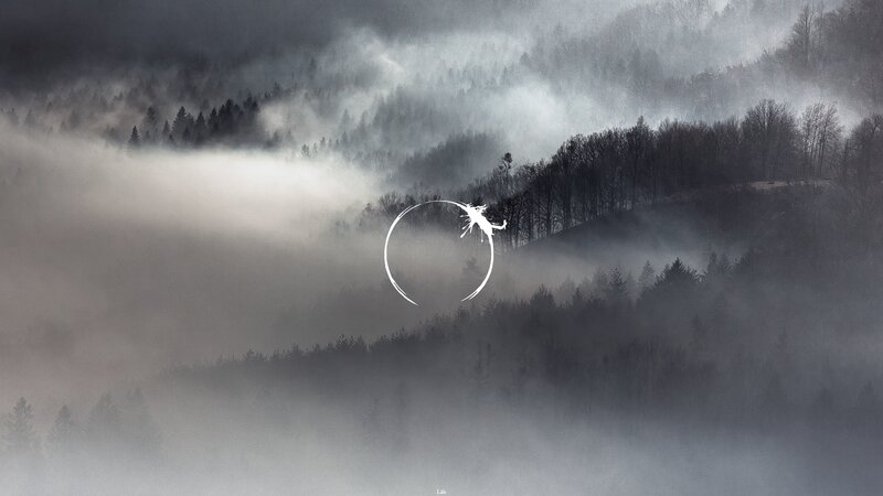 White Dragon in Fog